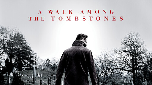 a walk among the tombstones poster